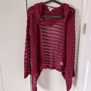 Crocheted lucky beans vintage hoodie